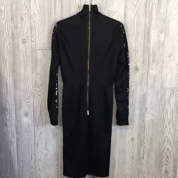 KELVIN HAYDON Designer Little Black Dress Sexy Size Small - Picture 8 of 12